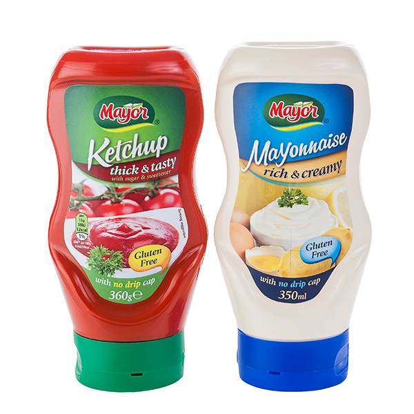 Mayor Tomato Ketchup + Mayor Mayonnaise - Malta Products